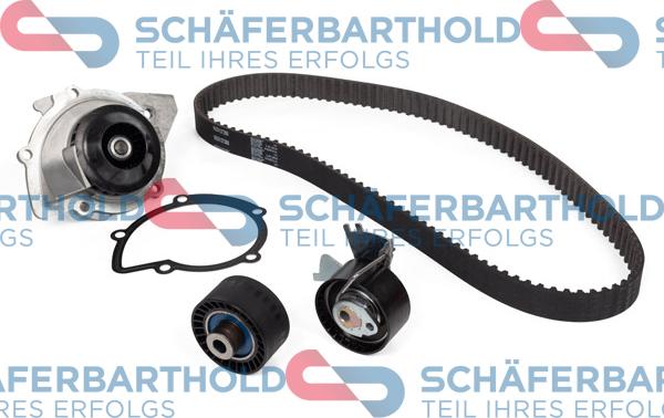 Schferbarthold 300 27 038 01 11 - Водяной насос + комплект зубчатого ремня ГРМ autospares.lv