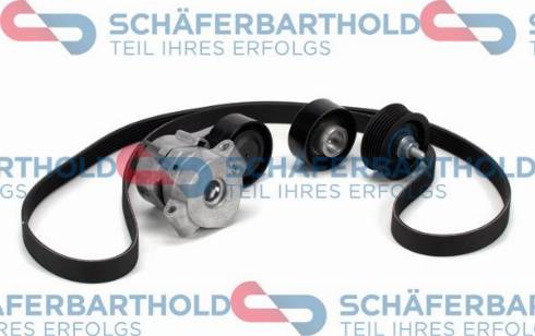 Schferbarthold 300 27 033 01 11 - Поликлиновый ременный комплект autospares.lv