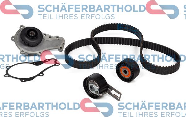 Schferbarthold 300 27 037 01 11 - Водяной насос + комплект зубчатого ремня ГРМ autospares.lv