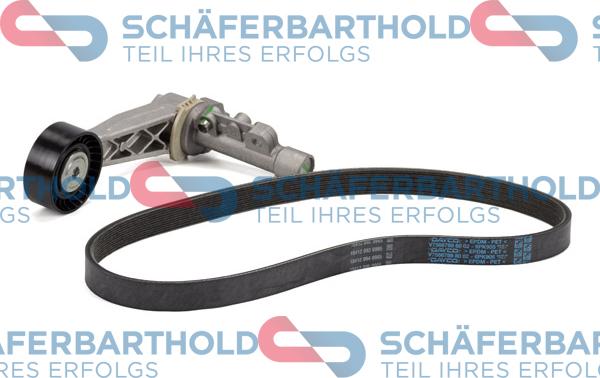 Schferbarthold 300 27 027 01 11 - Поликлиновый ременный комплект autospares.lv