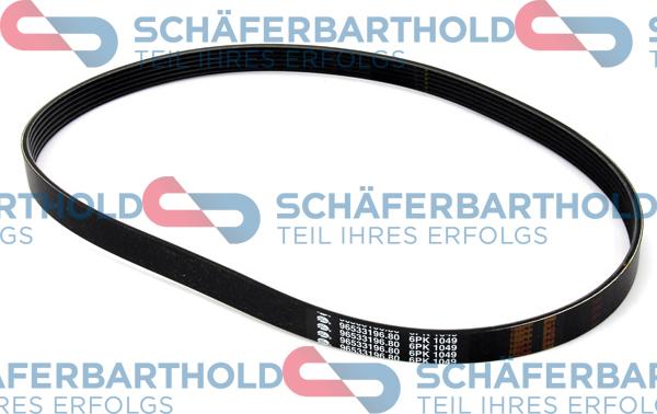 Schferbarthold 300 27 855 01 11 - Поликлиновой ремень autospares.lv