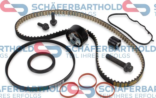 Schferbarthold 300 27 345 01 11 - Комплект зубчатого ремня ГРМ autospares.lv