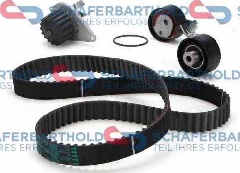 Schferbarthold 300 27 359 01 11 - Водяной насос + комплект зубчатого ремня ГРМ autospares.lv