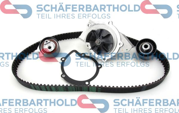 Schferbarthold 300 27 355 01 11 - Водяной насос + комплект зубчатого ремня ГРМ autospares.lv