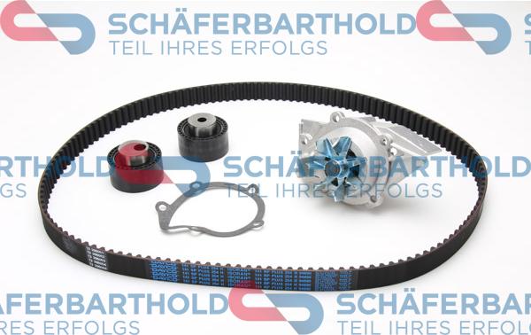 Schferbarthold 300 27 351 01 11 - Водяной насос + комплект зубчатого ремня ГРМ autospares.lv