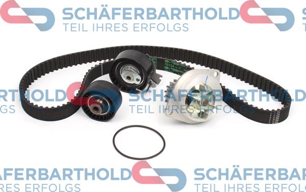 Schferbarthold 300 27 353 01 11 - Водяной насос + комплект зубчатого ремня ГРМ autospares.lv