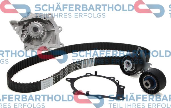 Schferbarthold 300 27 304 01 11 - Водяной насос + комплект зубчатого ремня ГРМ autospares.lv