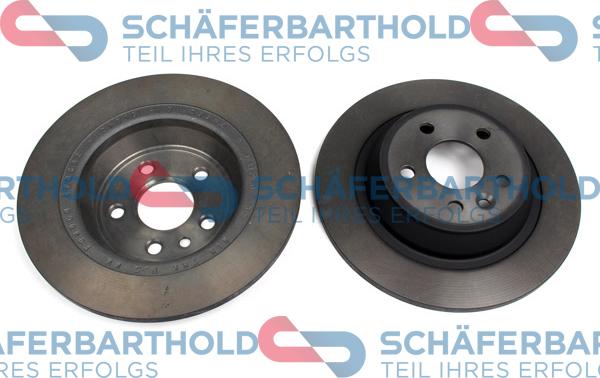 Schferbarthold 315 06 435 01 11 - Тормозной диск autospares.lv