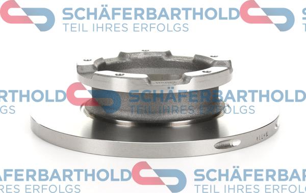 Schferbarthold 315 06 504 01 11 - Тормозной диск autospares.lv