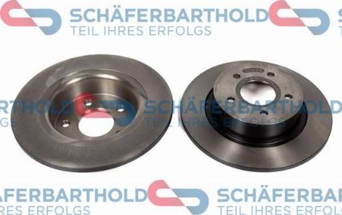 Schferbarthold 315 06 349 01 11 - Тормозной диск autospares.lv