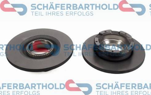 Schferbarthold 315 06 308 01 11 - Тормозной диск autospares.lv