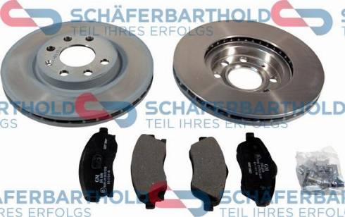 Schferbarthold 315 16 559 01 11 - Дисковый тормозной механизм, комплект autospares.lv