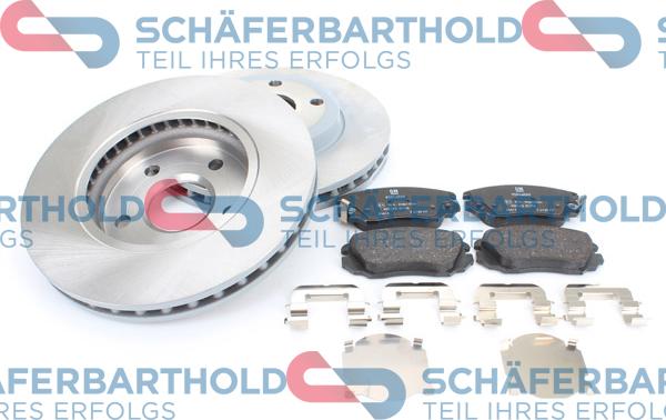 Schferbarthold 315 16 578 01 11 - Дисковый тормозной механизм, комплект autospares.lv