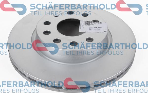 Schferbarthold 315 18 452 01 22 - Тормозной диск autospares.lv