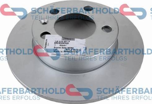 Schferbarthold 315 18 435 01 11 - Тормозной диск autospares.lv