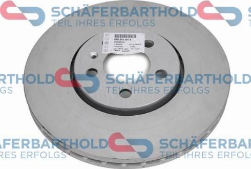 Schferbarthold 315 18 370 01 11 - Тормозной диск autospares.lv