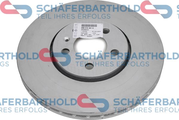 Schferbarthold 315 18 370 01 22 - Тормозной диск autospares.lv