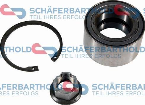 Schferbarthold 315 28 367 01 11 - Подшипник ступицы колеса, комплект autospares.lv