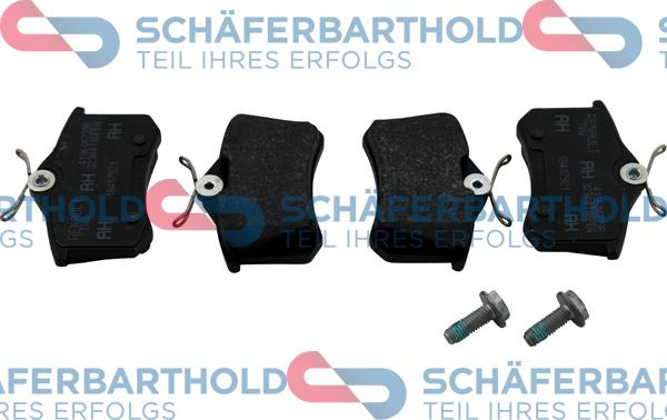 Schferbarthold 315 28 233 01 11 - Тормозные колодки, дисковые, комплект autospares.lv