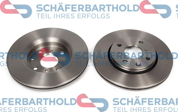 Schferbarthold 315 27 455 01 11 - Тормозной диск autospares.lv