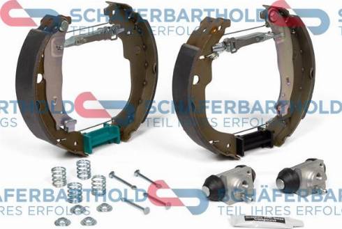 Schferbarthold 315 27 112 01 11 - Комплект тормозных колодок, барабанные autospares.lv