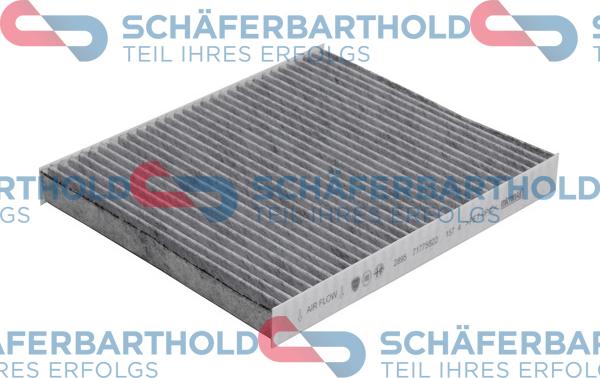 Schferbarthold 310 08 338 01 11 - Фильтр воздуха в салоне autospares.lv