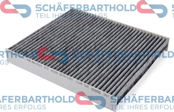 Schferbarthold 310 18 377 01 11 - Фильтр воздуха в салоне autospares.lv