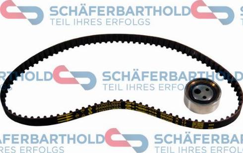 Schferbarthold 310 28 504 01 11 - Комплект зубчатого ремня ГРМ autospares.lv