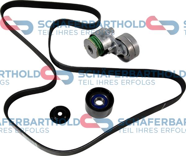 Schferbarthold 310 28 539 01 11 - Поликлиновый ременный комплект autospares.lv