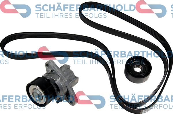 Schferbarthold 310 28 533 01 11 - Поликлиновый ременный комплект autospares.lv