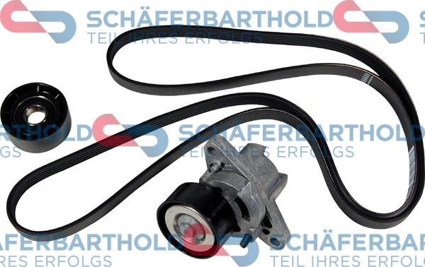 Schferbarthold 310 28 525 01 11 - Поликлиновый ременный комплект autospares.lv