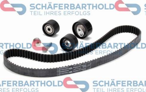 Schferbarthold 310 28 655 01 11 - Комплект зубчатого ремня ГРМ autospares.lv