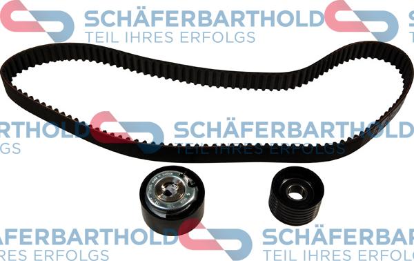 Schferbarthold 310 28 614 01 11 - Комплект зубчатого ремня ГРМ autospares.lv