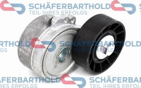 Schferbarthold 310 27 480 01 11 - Натяжитель, поликлиновый ремень autospares.lv