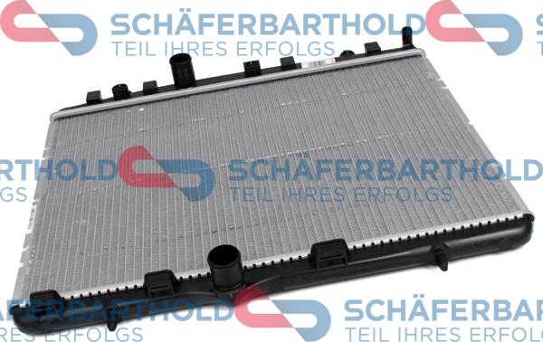 Schferbarthold 310 27 379 01 11 - Радиатор, охлаждение двигателя autospares.lv