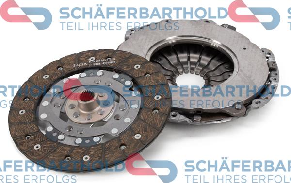 Schferbarthold 311 27 055 01 11 - Комплект сцепления autospares.lv