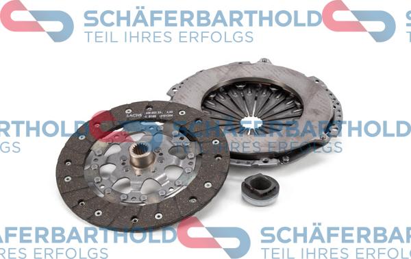 Schferbarthold 311 27 057 01 11 - Комплект сцепления autospares.lv