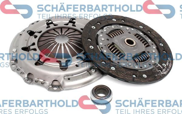 Schferbarthold 311 27 012 01 11 - Комплект сцепления autospares.lv