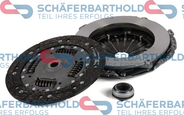 Schferbarthold 311 27 039 01 11 - Комплект сцепления autospares.lv