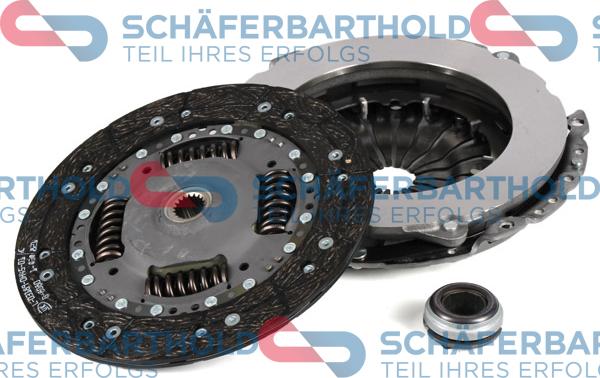 Schferbarthold 311 27 038 01 11 - Комплект сцепления autospares.lv