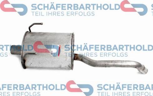 Schferbarthold 318 06 434 01 11 - Глушитель выхлопных газов, конечный autospares.lv