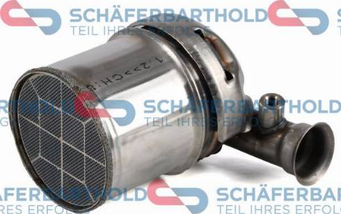 Schferbarthold 318 27 025 01 11 - Сажевый / частичный фильтр, система выхлопа ОГ autospares.lv