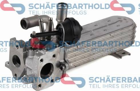 Schferbarthold 312 18 397 01 11 - Радиатор, рециркуляция ОГ autospares.lv