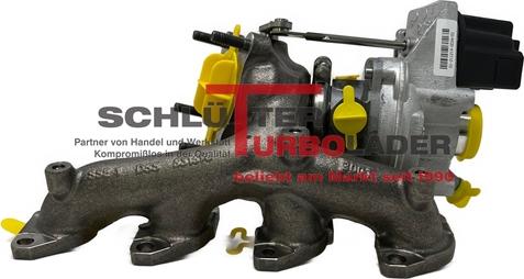 Schlütter Turbolader 166-09040 - Турбина, компрессор autospares.lv