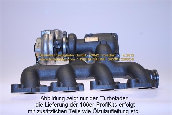 Schlütter Turbolader 166-09375 - Турбина, компрессор autospares.lv