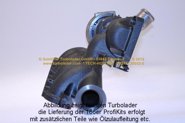 Schlütter Turbolader 166-09375 - Турбина, компрессор autospares.lv