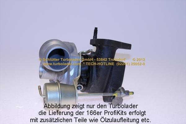 Schlütter Turbolader 166-09250EOL - Турбина, компрессор autospares.lv