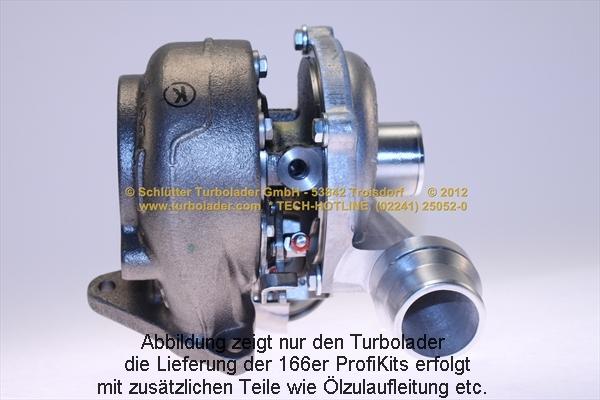 Schlütter Turbolader 166-09265EOL - Турбина, компрессор autospares.lv