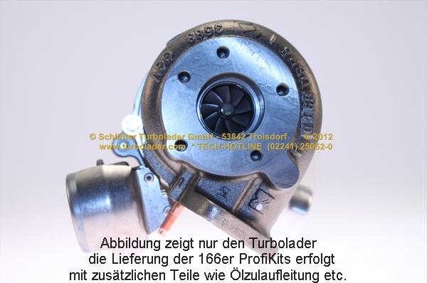 Schlütter Turbolader 166-09265EOL - Турбина, компрессор autospares.lv