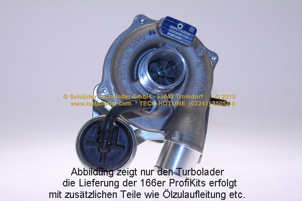 Schlütter Turbolader PRO-09220 - Турбина, компрессор autospares.lv